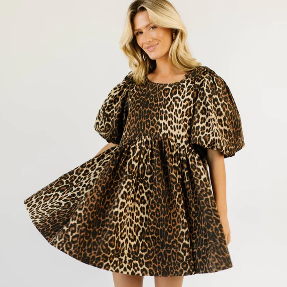 Leopard Print Dress